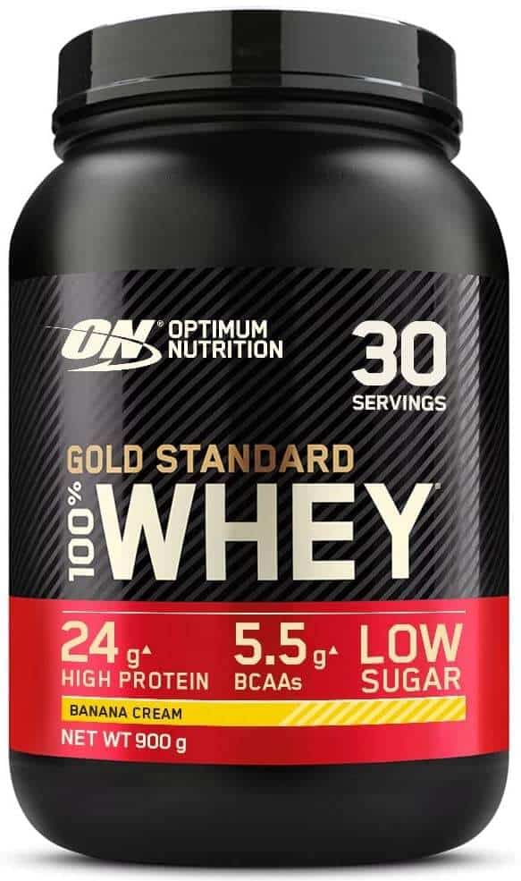 OPTIMUM NUTRITION Whey Gold Standard 900g Krem bananowy